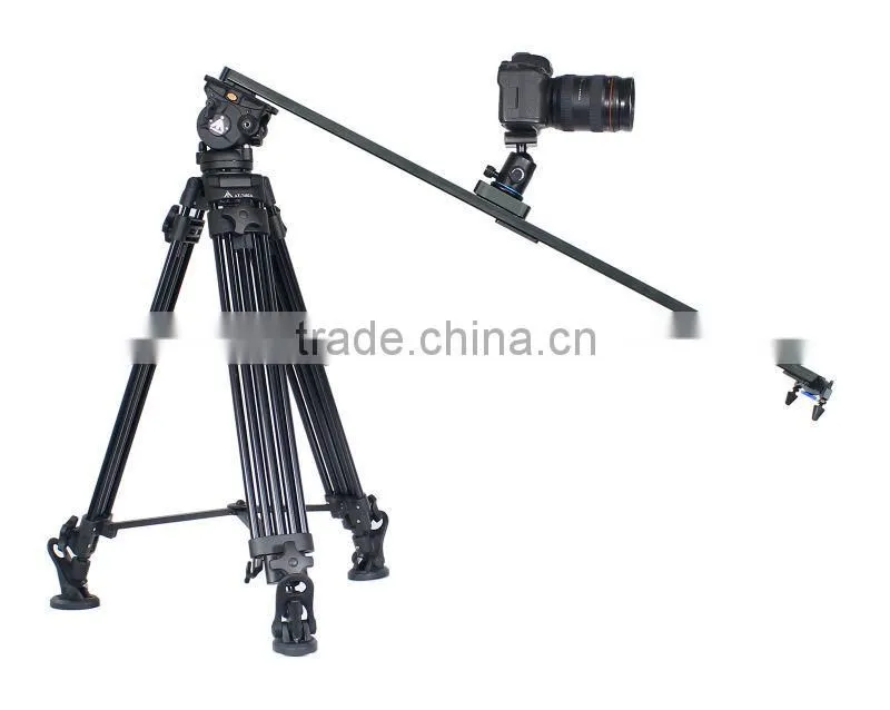 video Camera Slider with Bearing Milddle Level 60cm