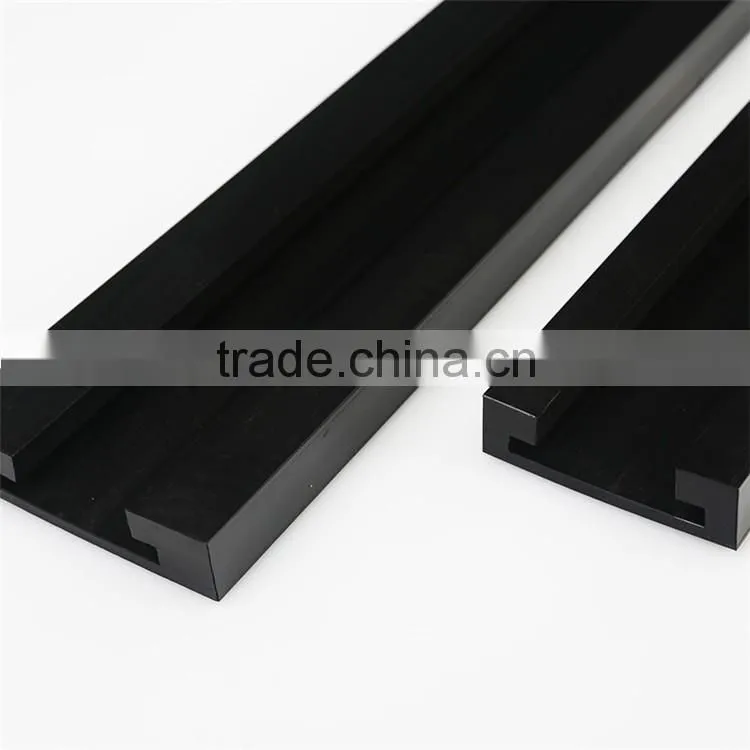 Engineering plastic supply cnc machined HMWPE PE-HMW polyethylene pe strip sheet rail