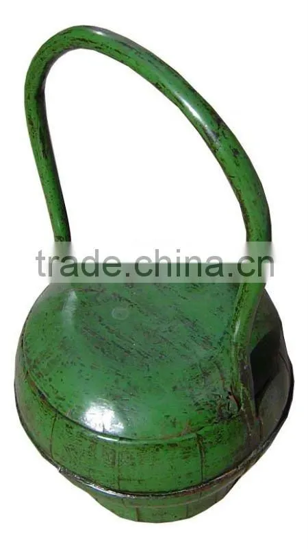 Reproduction vintage chinese classical antique solid wood basket