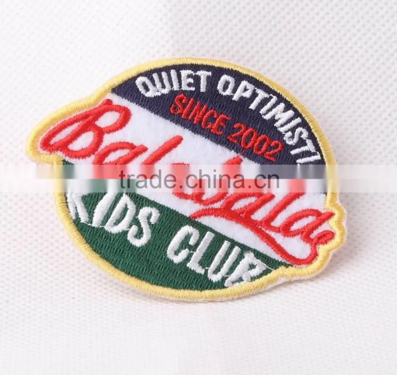 Wholesale factory direct price custom adhesive scout patch embroidery
