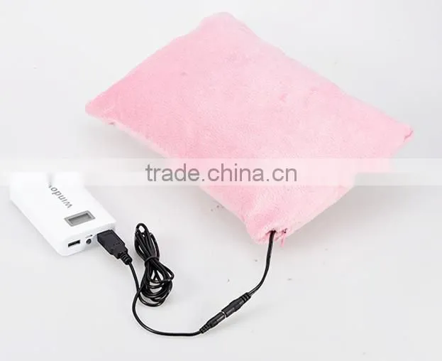 battery operated vibrating massage pillow