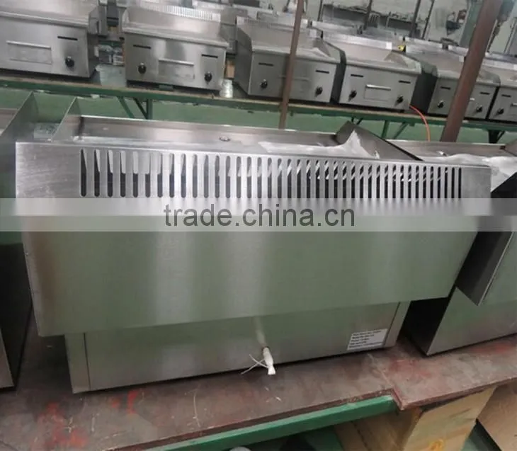 Catering Equipment Supplies Stainless Steel Kitchen Industrial Gas Grill Griddle For Hamburger BN-720