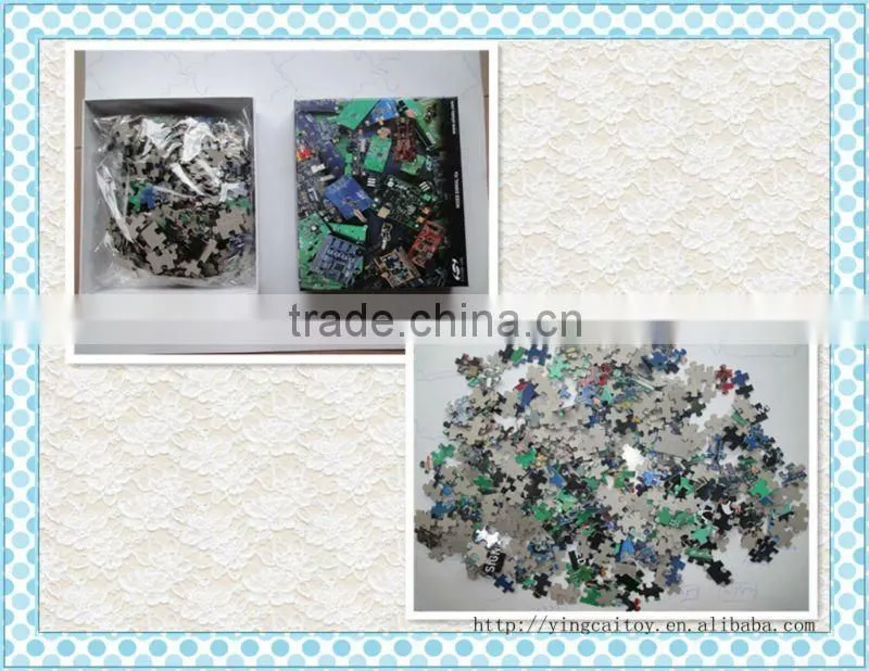 500pcs puzzle;flat paper puzzle;magnetic puzzle