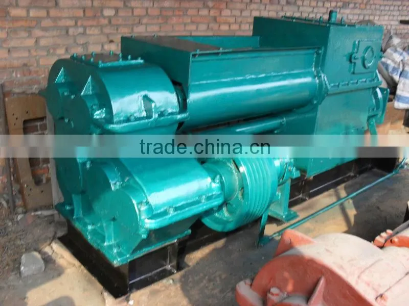 HY40Double stage vacuum brick machine