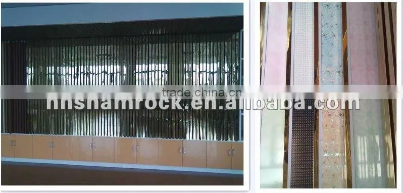 PVC ceiling panel with high quality decorative material
