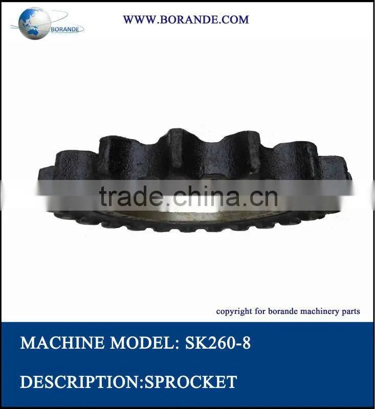 SK260-8 sprocket kobelco undercarriage parts excavator undercarriage parts