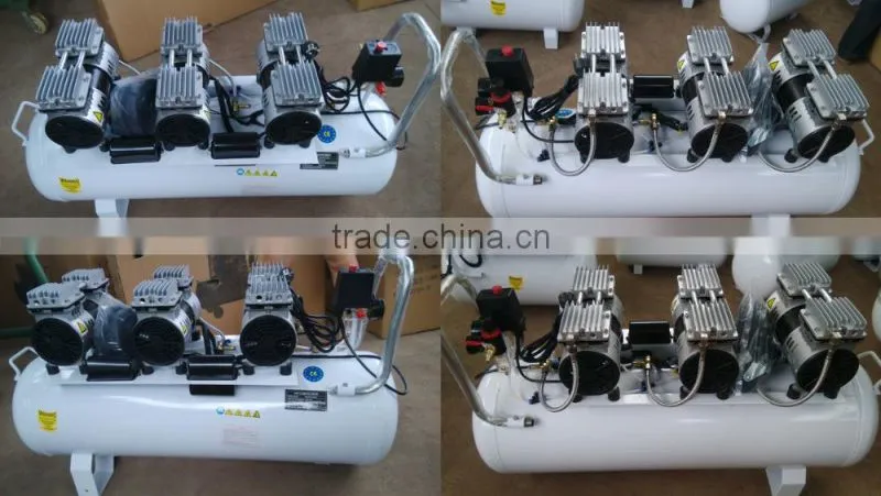High quality copper alu wiring oilless air compressor