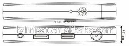 Digital HD dvb-t2 set top box support EPG Time-shift Teletext in Mstar chip