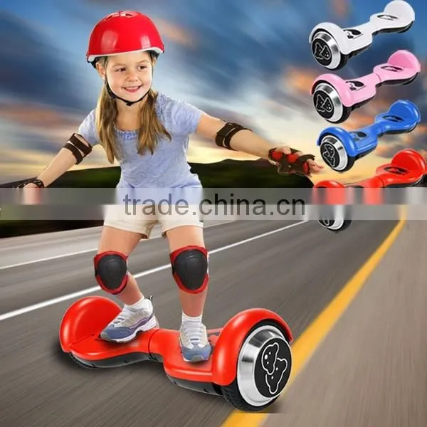 Hot sale 2016 kids self balancing electric scooter 2 wheel Ancheer plum round US plug 4.5 Inch AM002550