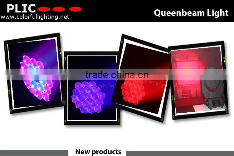 QUEEMBEAM-MINI 19 * 12.8 Watt RGBW Osram LED MINI Beam Wash Moving Head Light, small but wonderful in China