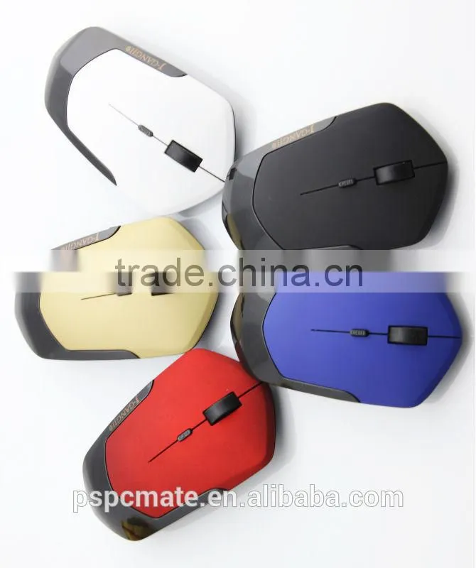 Gold surface 2.4G wireless mouse for Macbook windows xp vista 7 laptop PC travel