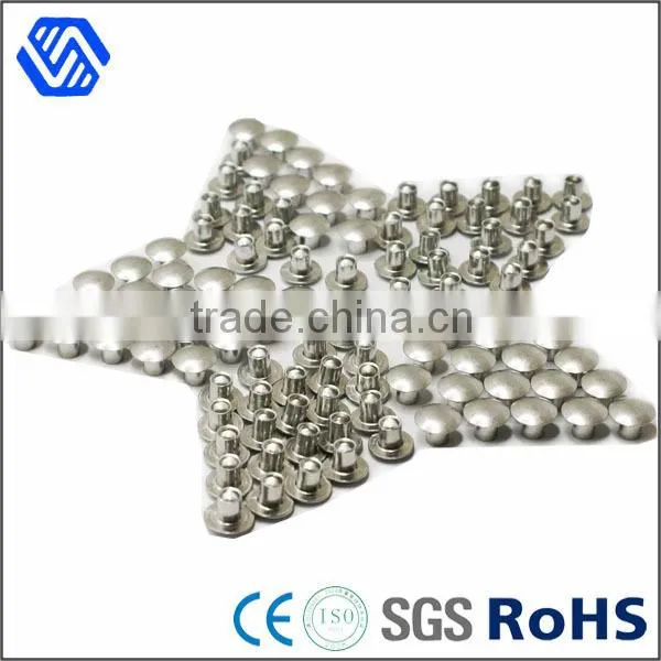 Brass insert blind rivet flat head rivet nut