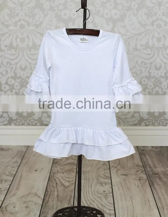 wholesale long sleeve ruffle tank top for girls from Guangzhou City