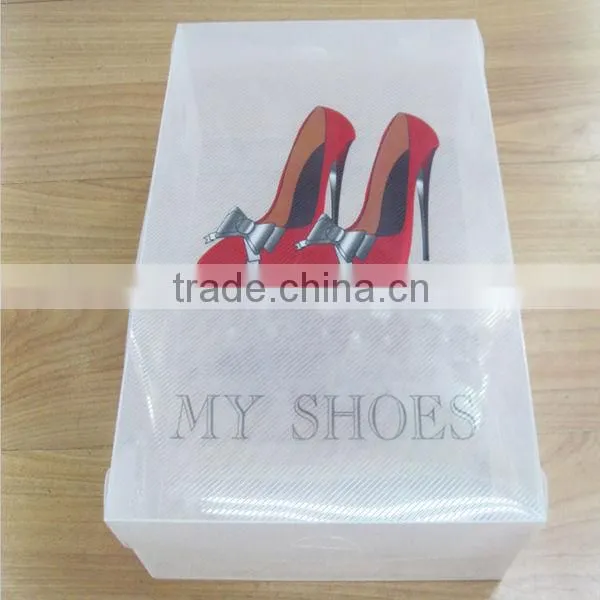 2013 New Clear Lady Shoe Storage Box