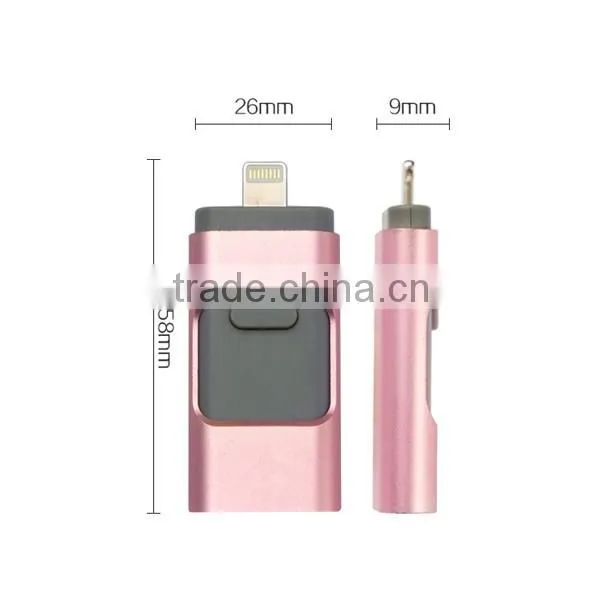 High Quality otg usb 3.0 flash drive otg usb flash drive for ios and android