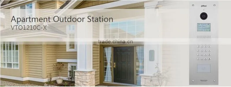 Dahua video intercom for apartment