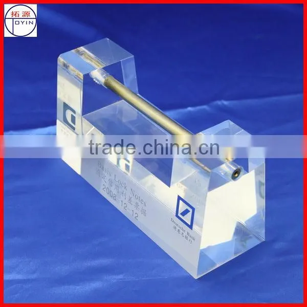 Different shape customized acrylic paperweight wholesale