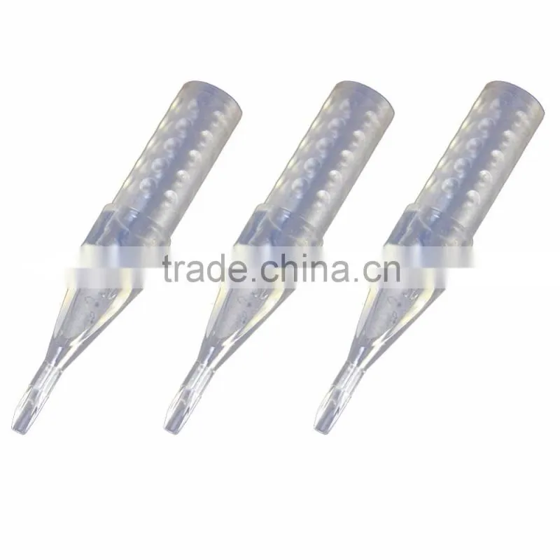 New style clear transparent disposable tattoo tip 7D for tattoo machines
