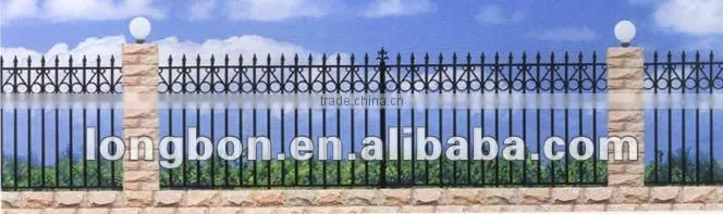 Top-selling hand-forged patio wrought wrought iron fence parts