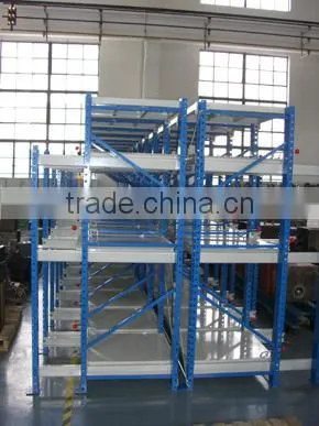Drawer rack for warehouse storage mould