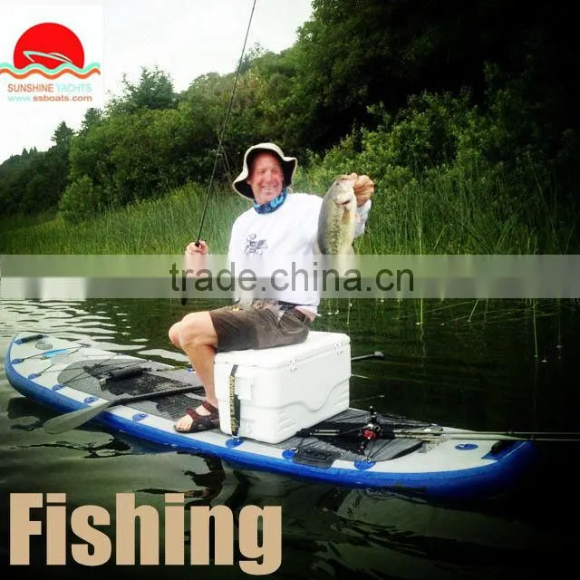 11' long 30''width 4''thickness 2014 Sunshine Inflatable Rigid SUP Stand Up Paddle Board
