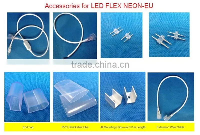 led neon flex tube light 24V Blue led neon flex IP65