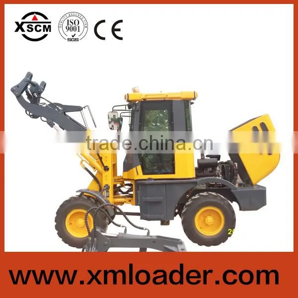 XSCM 1.5t front mini wheel loader zl15 for sale