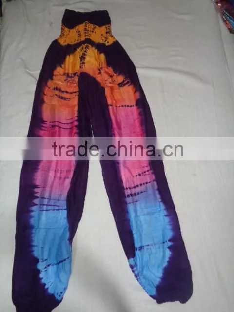 hand tie dye indian harem pants new 2014 models