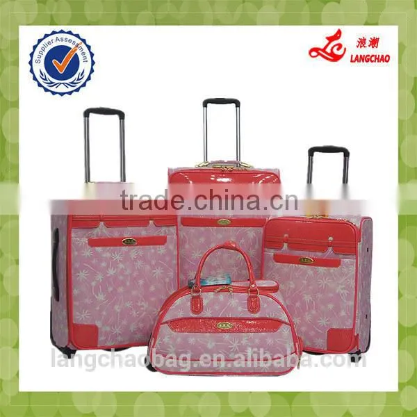 Colorful Flower Luggage 6 Models Luggage Sets