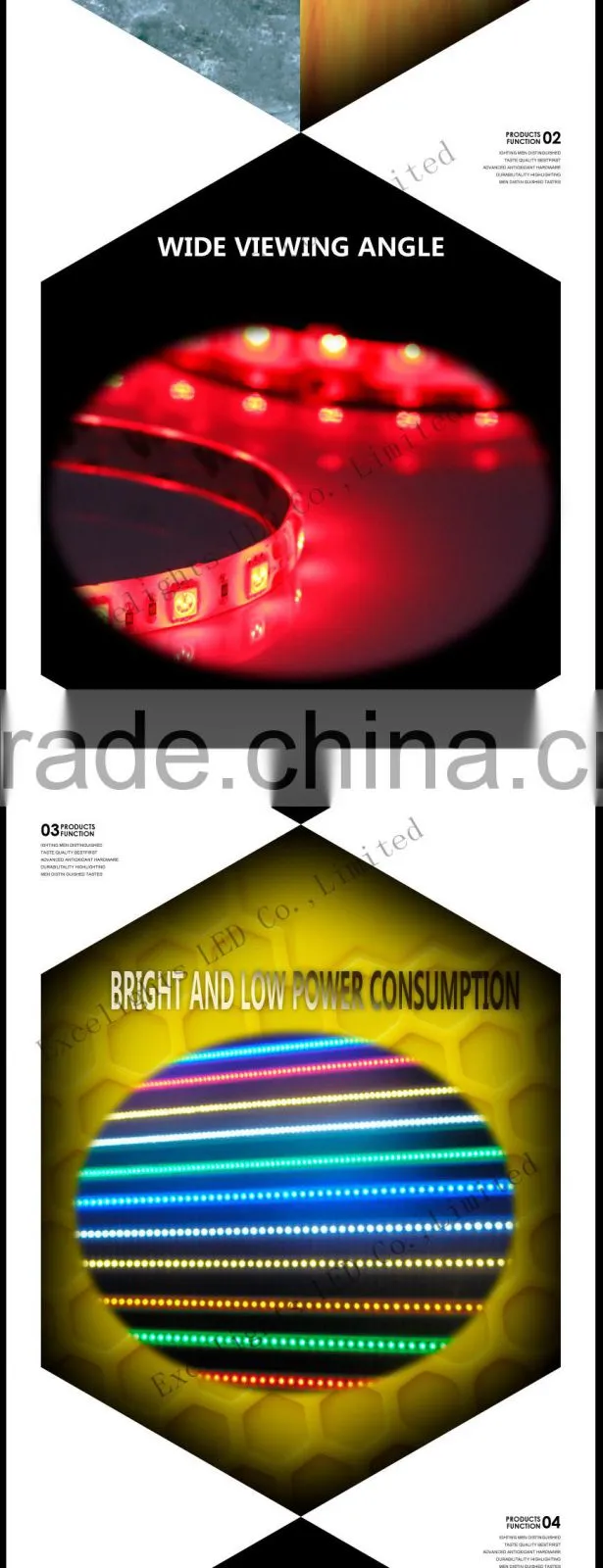 CE RoHS IP65 Waterproof 5M 12V 300leds 5050 SMD LED Light Strip