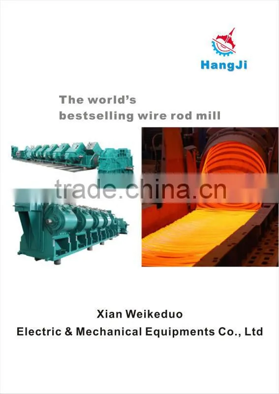 best selling 45 Degree No twist high speed wire rod finishing rolling mill and rolling mill work roll