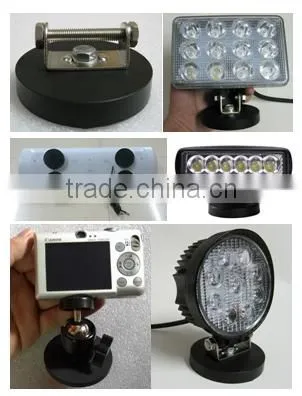 Multi-poles Rubber Covered neodymium POT Magnet For Taxi Signs