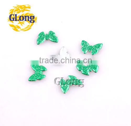 10*13mm Hot Fix Iron-on Nailhead Butterfly Aluminum With Irregular Spots DIY For Bag Shoe Phone Case Garment #GT093A-13P(Mix-s)