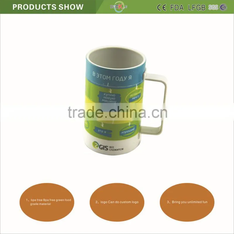 novelty plastic jiasaw puzzle cup