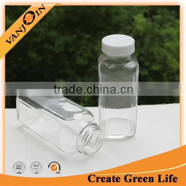 Cheap Mini Glass Milk Bottle Square