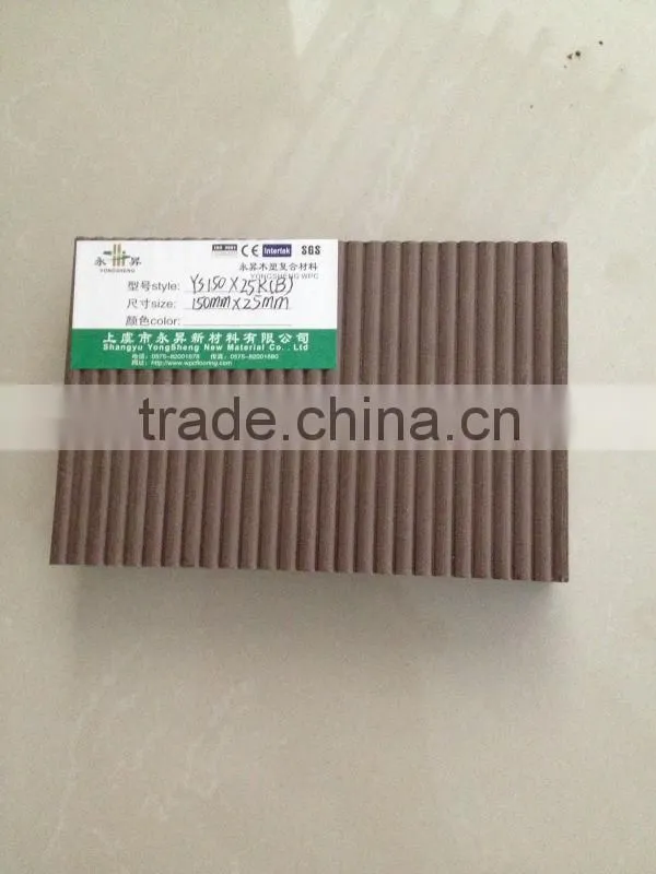 Outdoor waterproof WPC decking flooring
