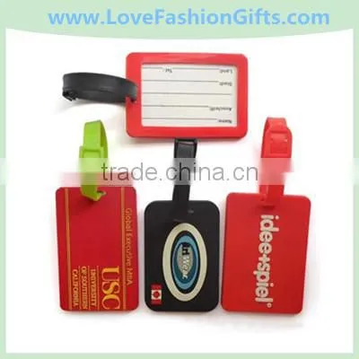 Round Football Travel Tag