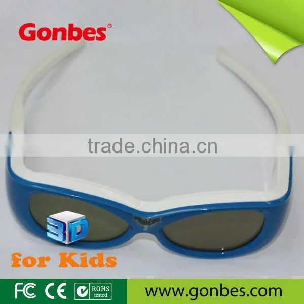 Beautiful children 3d kids glasses,2013 new design DLP-LINK projector 3D kids glasses
