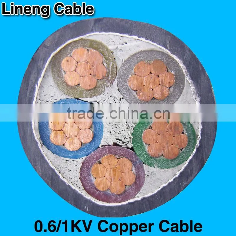 Hebei Lineng 0.6/1KV Copper Power Supply Cable