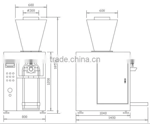kg packing machine,vertical packing machine,Valve port packaging machine