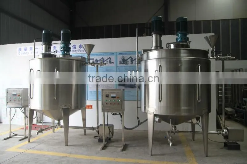 500-4000kg/h Shower Gel Making Machine
