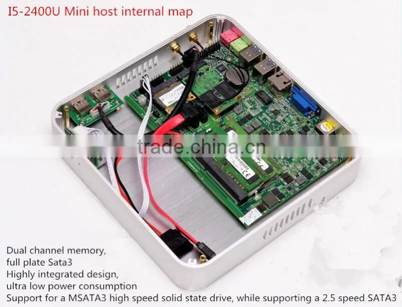 DC 12V Mini pc,Thin client computer , Intel I5-4200 / I3 / I5 Dual Core 1080P Mini Box Htpc Comput, laptop hard drive full HD