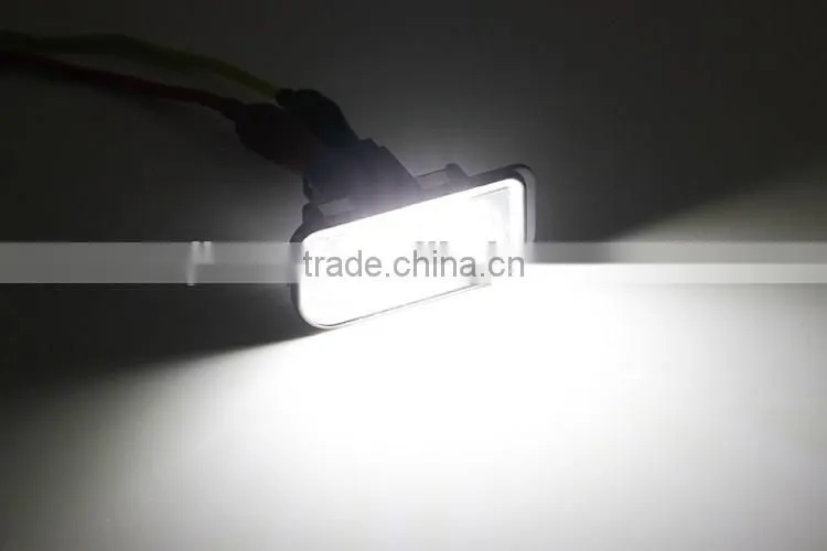 2016 hot sell DC12V-30V license plate led Directly replacement led license plate lamp truck for B enz