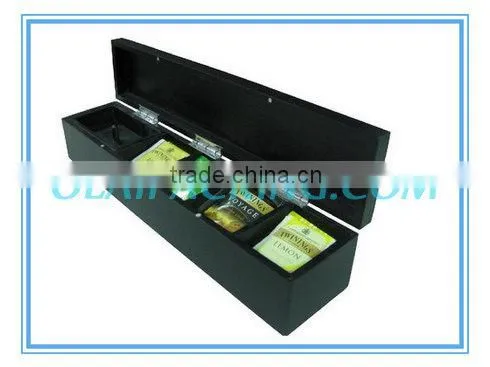 Lacquered wooden tea boxes wholesale