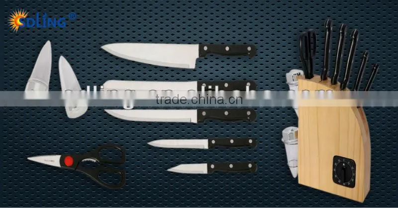 stainless steel kitchen knife set on sales