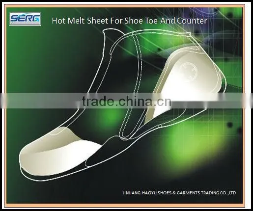 High quality and cheap hot melt adhesive sheet for shoe counter