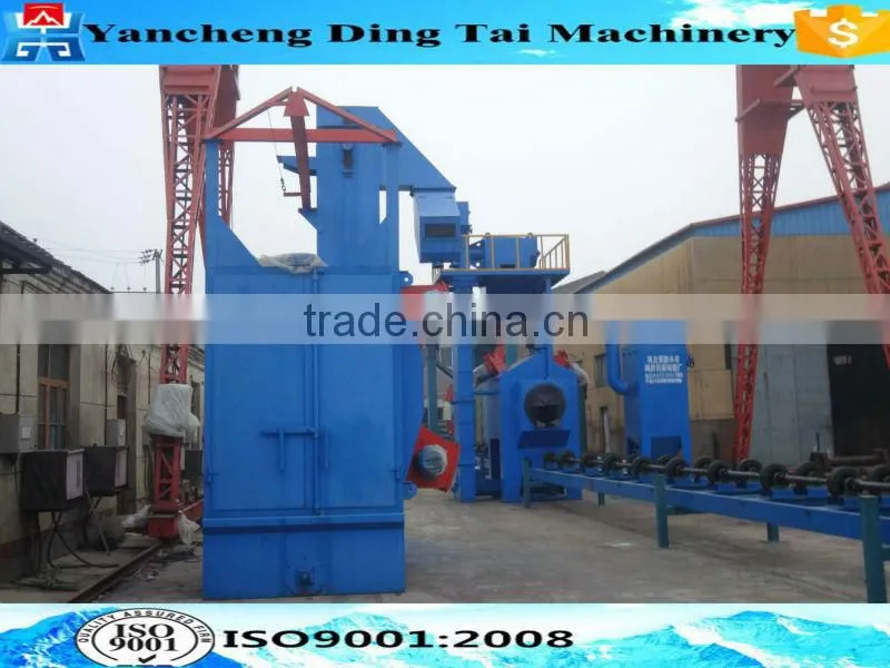Professional sale DTQ37 series shot polishing machine /Lifting Hook Type Shot Blast Cleaning Machine