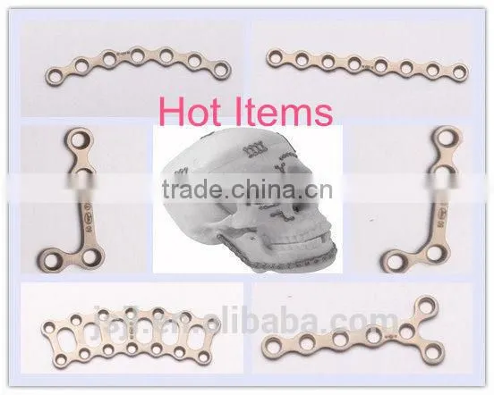 Straight-type Plate Type I surgical plate screws
