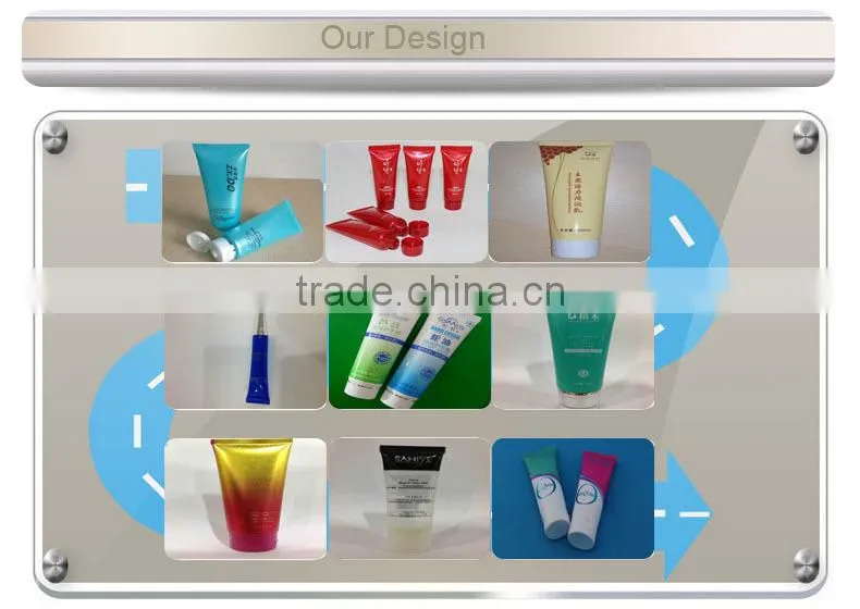 small cosmetic plastic tube container