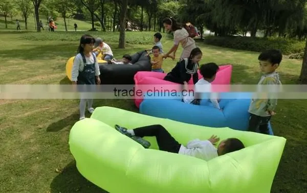 online shopping fast filling waterproof nylon 210T material banana baby sleeping bag